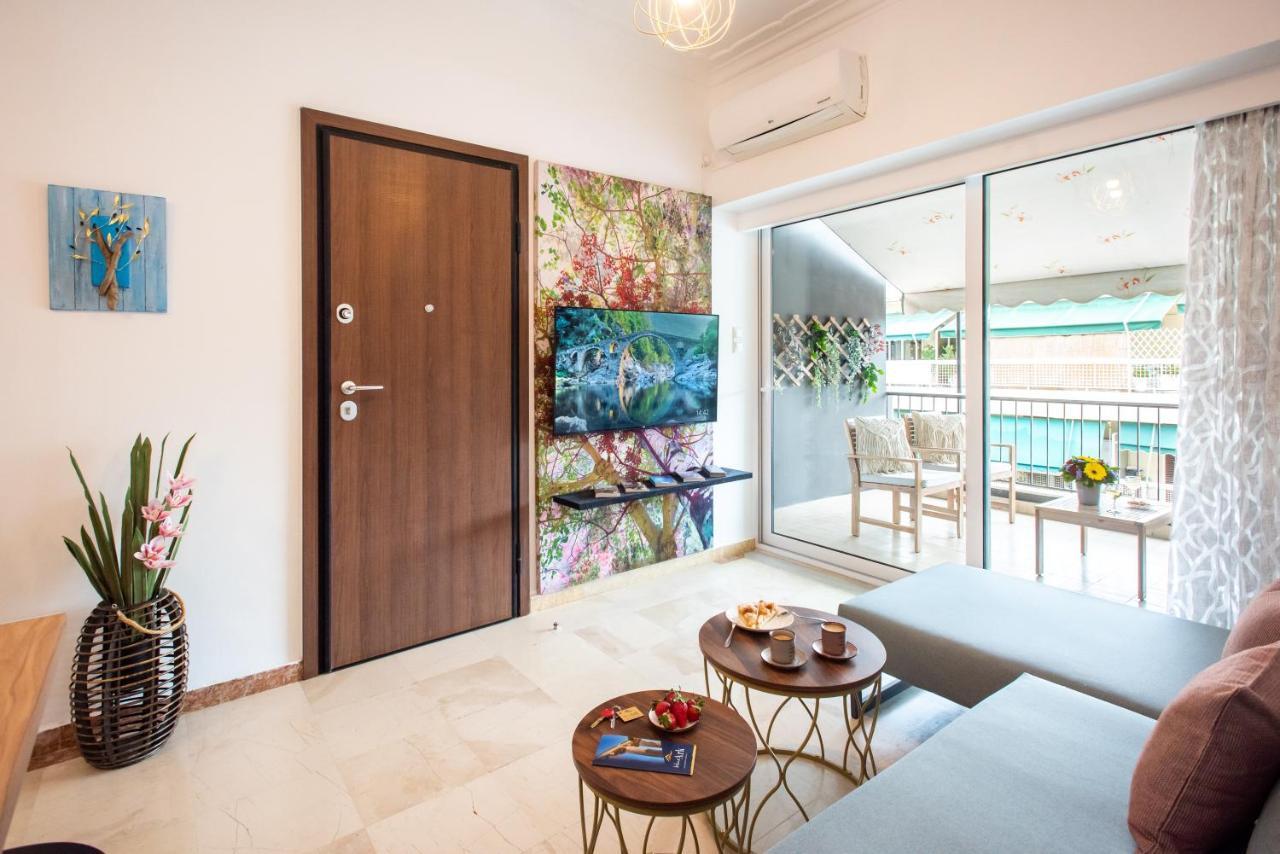 Blue Ark Boho Stay At Acropolis Atenas Exterior foto